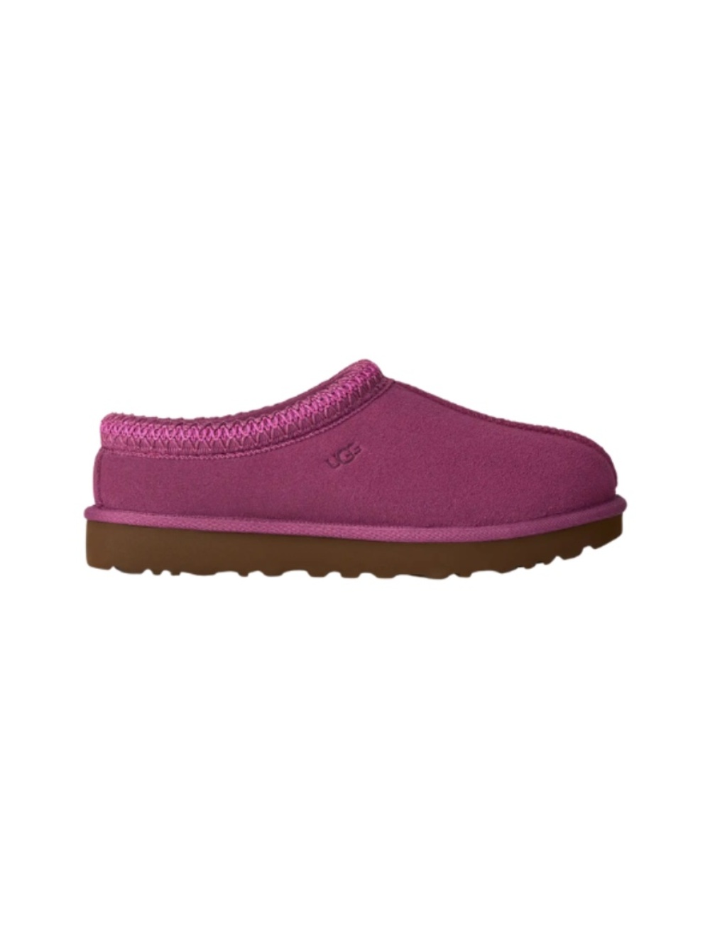 Women's UGG Tasman II Slipper in Dark Winterberry Suede. 1174470
